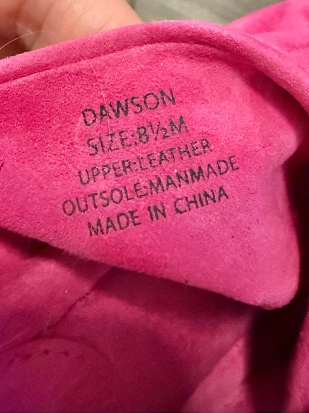 Matisse Hot Pink Suede Block Heel Mules used in runway show great condition